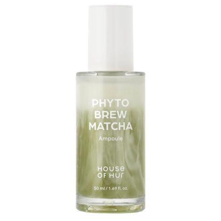 House of Hur - Phyto Brew Matcha Ampoule - Fiolă hidratantă și iluminatoare - 50 ml