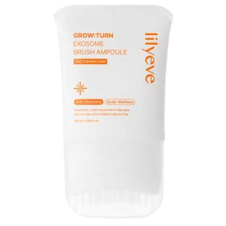 lilyeve - Grow:Turn Exosome Brush Ampoule - Fiolă pentru întărirea părului și a scalpului - 100 ml