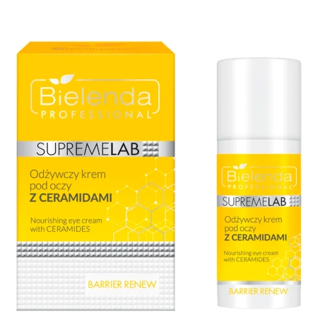Bielenda Professional - Supremelab Barrier Renew - Cremă de ochi hrănitoare cu ceramide - 15ml