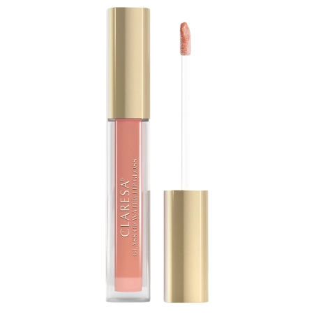 Claresa - Glass Of Water Lip Gloss - Luciu de Buze cu Efect de Oglindă - Iced Latte - 06 - 2 g
