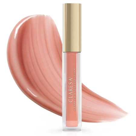 Claresa - Glass Of Water Lip Gloss - Luciu de Buze cu Efect de Oglindă - Iced Latte - 06 - 2 g