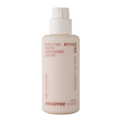 Innisfree - Black Tea Youth Enhancing Lotion - Loțiune de față pentru netezire și fermitate - 170ml