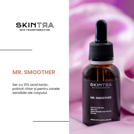 SkinTra - Mr. Smoother - Ser cu acid lactic 10% - 30 ml