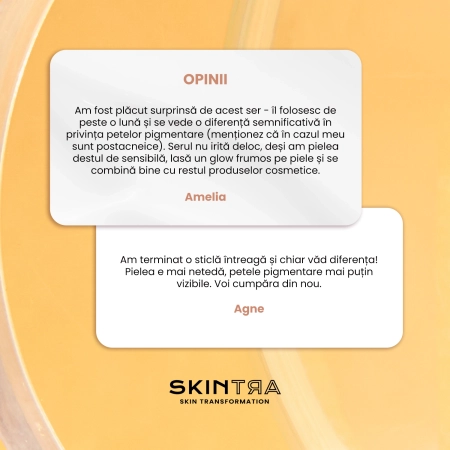 SkinTra - Eraser - Ser pentru pete pigmentare cu vitamina C 10% - 30 ml