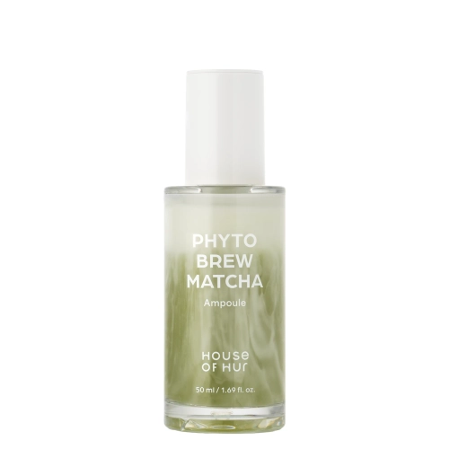 House of Hur - Phyto Brew Matcha Ampoule - Fiolă hidratantă și iluminatoare - 50 ml