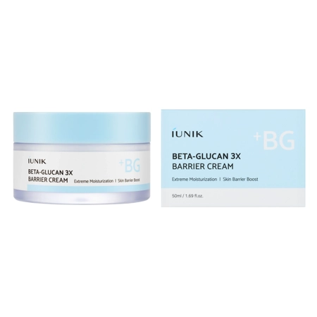 iUNIK – Beta Glucan 3X Barrier Cream – Cremă hidratantă pentru față – 50 ml