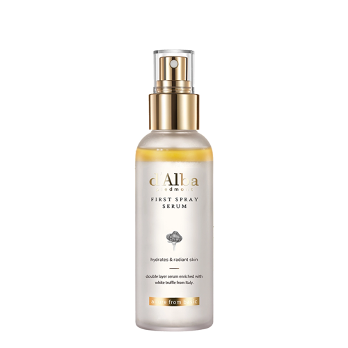 d'Alba - White Truffle First Spray Serum - Ser facial iluminator și hidratant în ceață - 100ml