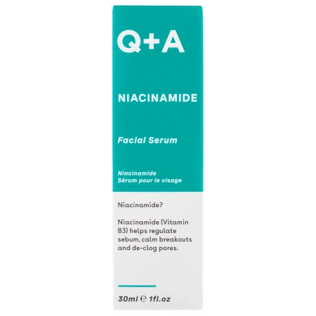 Q+A - Niacinamide Facial Serum - Ser facial echilibrant cu niacinamidă - 30ml