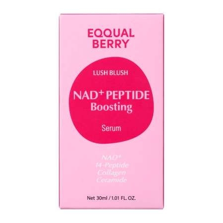 EQQUALBERRY - Nad+ Peptide Boosting Serum - Ser regenerant cu peptide și NAD+ - 30ml