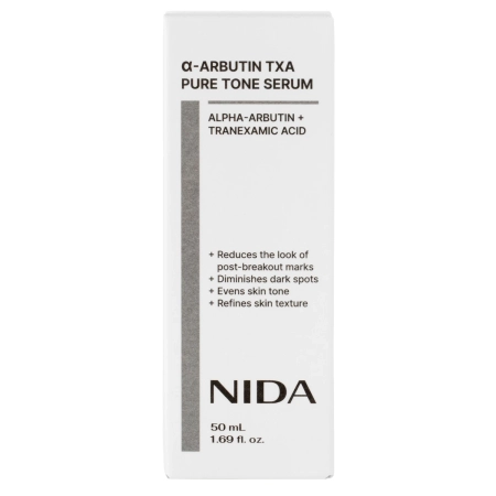 NIDA - α-Arbutin TXA Pure Tone Serum - Ser iluminator pentru față - 50 ml