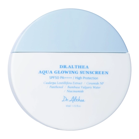 Dr. Althea – Pro Lab Aqua Glowing Sunscreen SPF50+ PA++++ – Cremă de protecție solară hidratantă – 45 ml