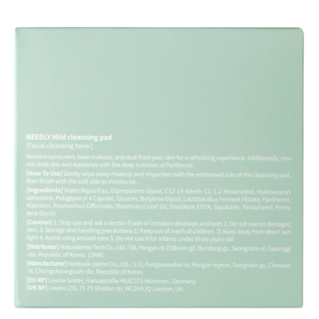Needly - Mild Cleansing Pad - Dischete delicate pentru curățarea feței - 60 buc.
