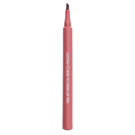 GOSH - Here To Stain Lip Pen - Creion de buze de lungă durată tip marker - 008 Ruby Stain - 1ml