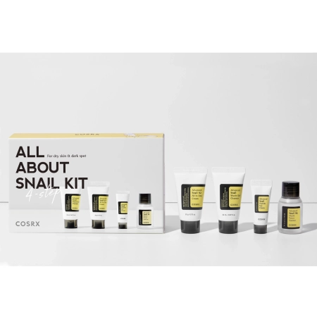 COSRX - All About Snail Kit 4-Step - Set de îngrijire a feței cu mucină de melc -