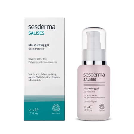 Sesderma - Salises - Moisturizing Gel - Gel pentru ten gras și acneic - 50 ml