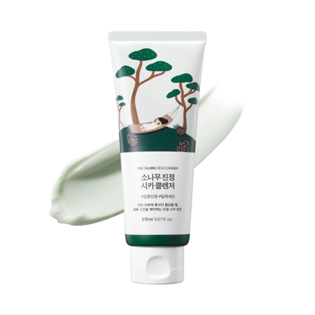 Round Lab - Pine Calming Cica Cleanser – Gel de curățare pentru față – 150 ml