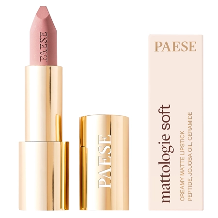 Paese - Mattologie Soft Lipstick - Pink Suede - 114 - Ruj mat - 4,3 g