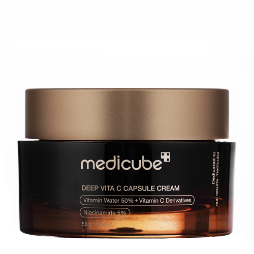 Medicube - Deep Vita C Capsule Cream - Cremă de față pentru iluminare și fermitate - 55g