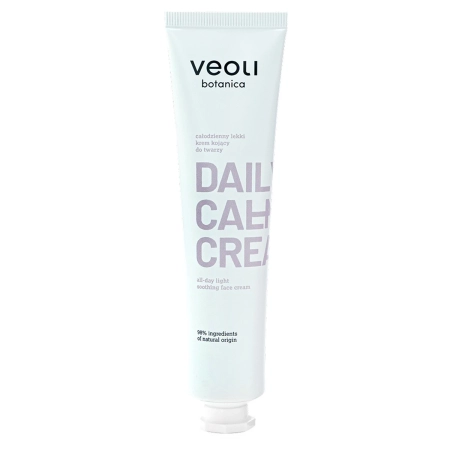 Veoli Botanica - Daily Calming Cream - Cremă ușoară calmantă pentru față pentru întreaga zi - 75 ml