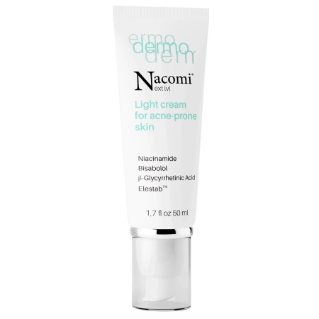 Nacomi - Dermo - Cremă antiacneică ușoară - 50ml