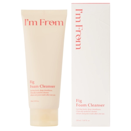 I’m From - Fig Foam Cleanser - Spumă de curățare pentru față cu extract de smochină - 150 ml