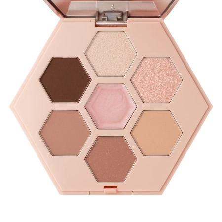 ELROEL - Barely Mood Shadow Palette - Paletă de farduri de ochi - 02 Pale Rose - 8,1 g