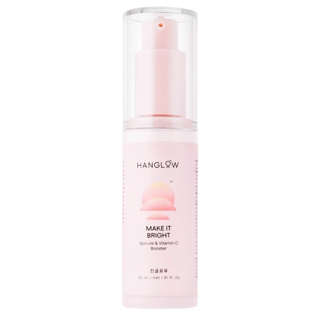 HanGlow - Make It Bright - Spicule & Vitamin C Booster - Ser iluminator cu microace și vitamina C - 30 ml