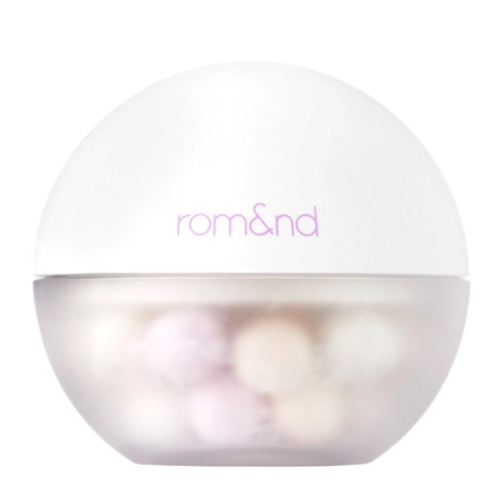 Rom&nd - Sheer Powder Pearls - Perle iluminatoare pentru față - 01 Gleamy Veil - 15g