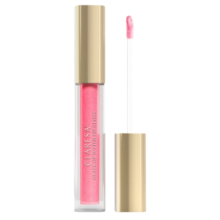 Claresa - Glass Of Water Lip Gloss - Luciu de Buze cu Efect de Oglindă - Pink Tonic - 03 - 2 g