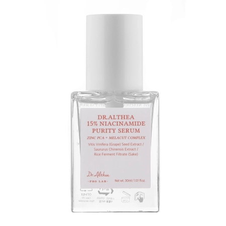 Dr. Althea - 15% Niacinamide Purity Serum - Niacinamide Serum - 30ml