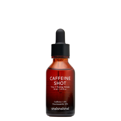 shaishaishai - Caffeine Shot Vita C Toning Serum - Ser cu cofeină pentru față - 30 ml