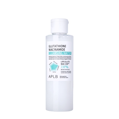 APLB - Glutathione Niacinamide Cleansing Water - Apă micelară de curățare cu glutation și niacinamidă - 160ml