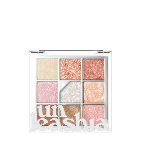 Unleashia - Glitterpedia Eye Palette - Paletă vegană de farduri de pleoape - 1 All of Glitter - 6,6g