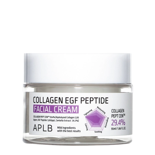APLB - Collagen EGF Peptide Facial Cream - Cremă hidratantă și fermizantă pentru față – 55 ml