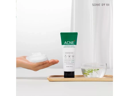 Some By Mi - AHA BHA PHA 30 Days Miracle Acne Clear Foam - Spumă de curățare delicată cu acizi - 100ml