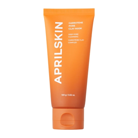 Aprilskin - Carrotene Pore Clay Mask - Mască facială purificatoare cu argilă - 100g