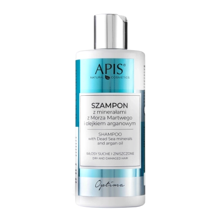 Apis - Optima - Șampon cu minerale din Marea Moartă și ulei de argan - 300ml