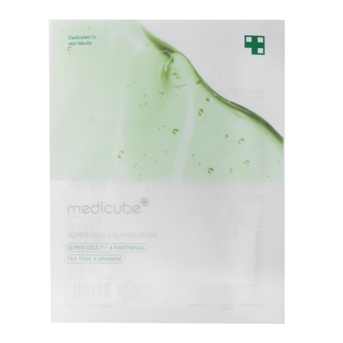 Medicube - Super Cica Calming Mask - Mască de față cu proprietăți calmante - 1 buc/ 22g