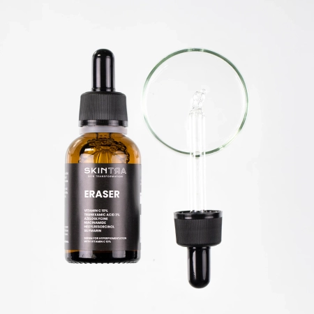 SkinTra - Eraser - Ser pentru pete pigmentare cu vitamina C 10% - 30 ml