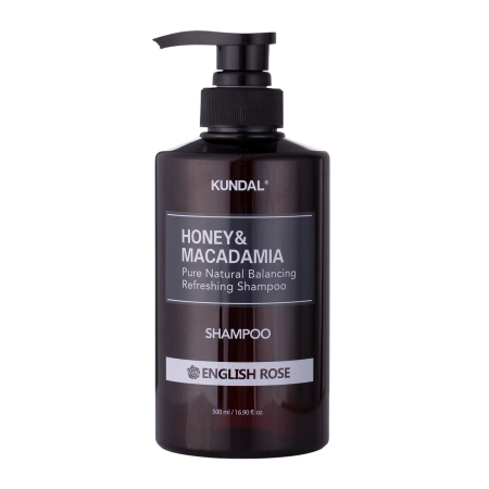 Kundal - Honey & Macadamia Nature Shampoo - Șampon de păr- English Rose - 500ml 