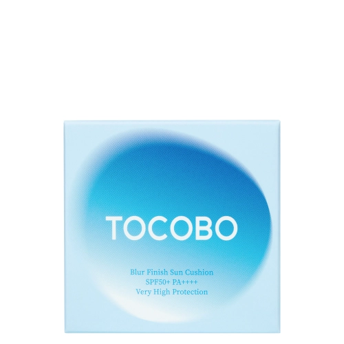 Tocobo - Blur Finish Mini Sun Cushion - Cremă cu protecție solară tip cushion - 00 Pure - 5 g