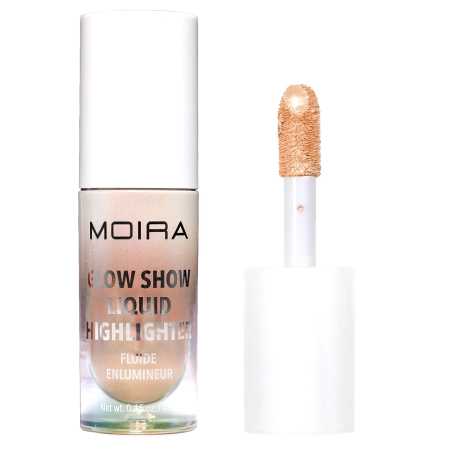 Moira - Glow Show Liquid Highlighter - Iluminator lichid „Iluminează” - 002 Golden Blend - 4,3 g