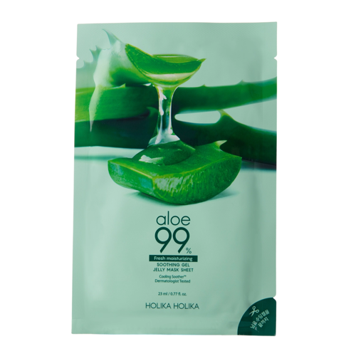 Holika Holika - Aloe Soothing Jelly Mask - Mască de folie cu  Aloe Vera - 23ml