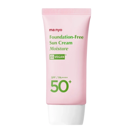 Ma:nyo - Foundation-Free Sun Cream Moisture SPF50+ PA++++ - Crema solară tonifiantă - 50 ml 