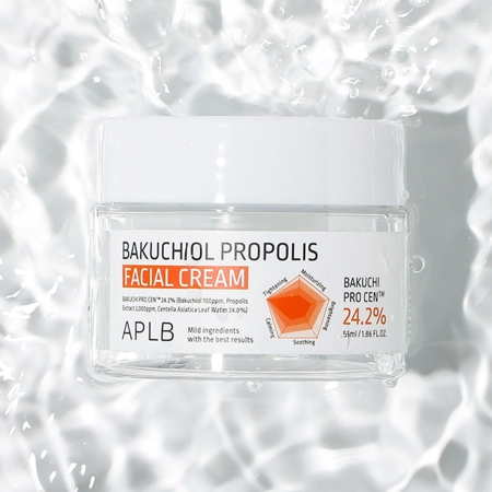 APLB - Bakuchiol Propolis Facial Cream - Cremă facială cu efect de fermitate – 55 ml