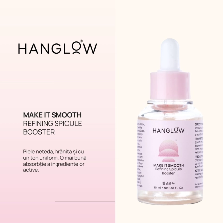 HanGlow - Make It Smooth - Refining Spicule Booster - Ser de netezire cu microace - 30 ml