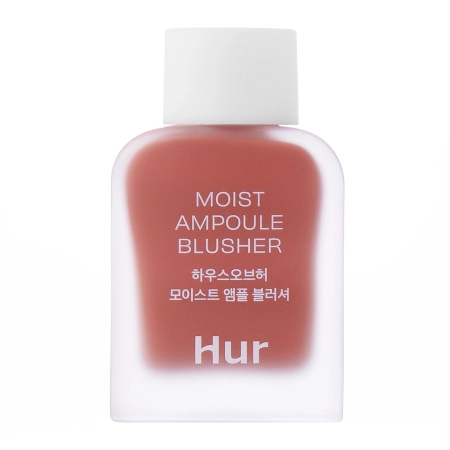 House of Hur - Moist Ampoule Blusher - Fard lichid hidratant - 05 Peach Coral - Mini - 10ml