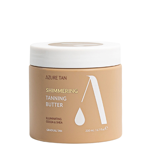 Azure Tan - Shimmering Tanning Butter – Unt nutritiv pentru corp cu efect autobronzant și iluminator – 200 ml