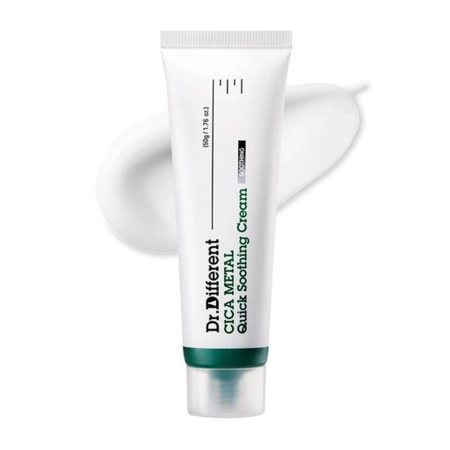 Dr.Different – Metal Quick Soothing Cream – Cremă calmantă pentru față – 50 g