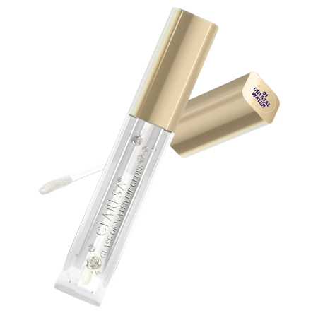 Claresa - Glass Of Water Lip Gloss - Luciu de Buze cu Efect de Oglindă - Crystal Water - 01 - 2 g
